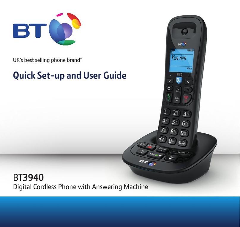 BT BT3940 Quick setup and user guide