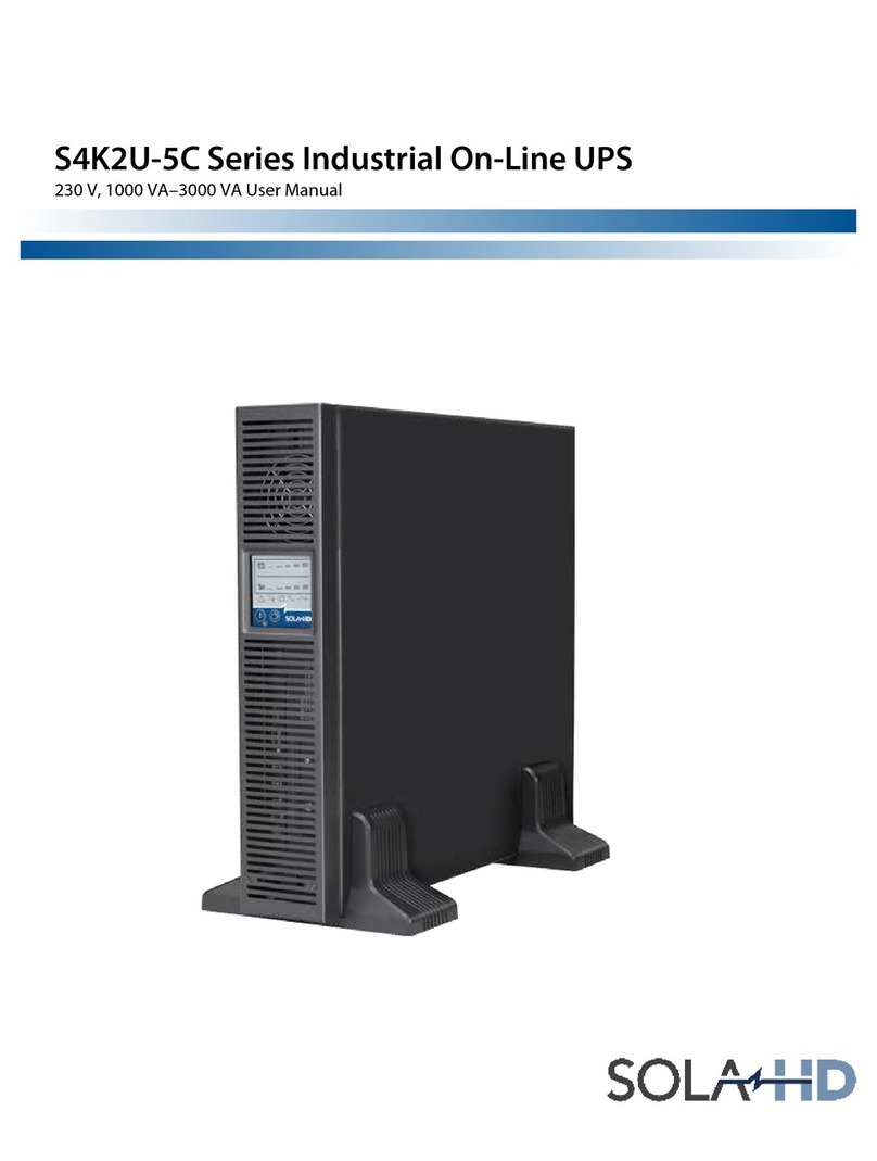 Emerson SolaHD S4K2U-5C Series user manual