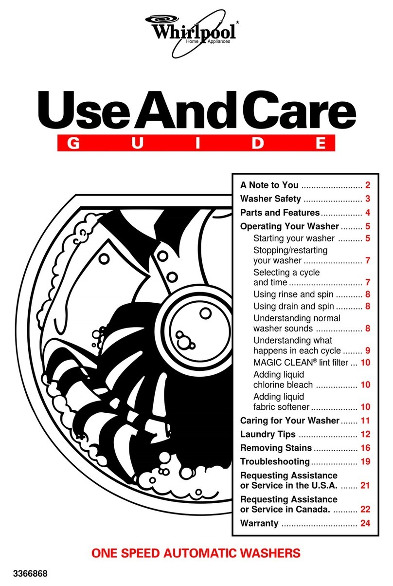 Whirlpool LSR6132EQ1 User manual