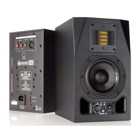 Adam AX Series User manual