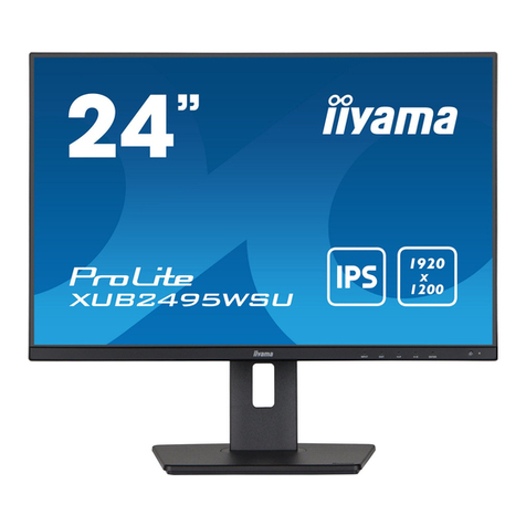 Iiyama ProLite XUB2495WSU User manual