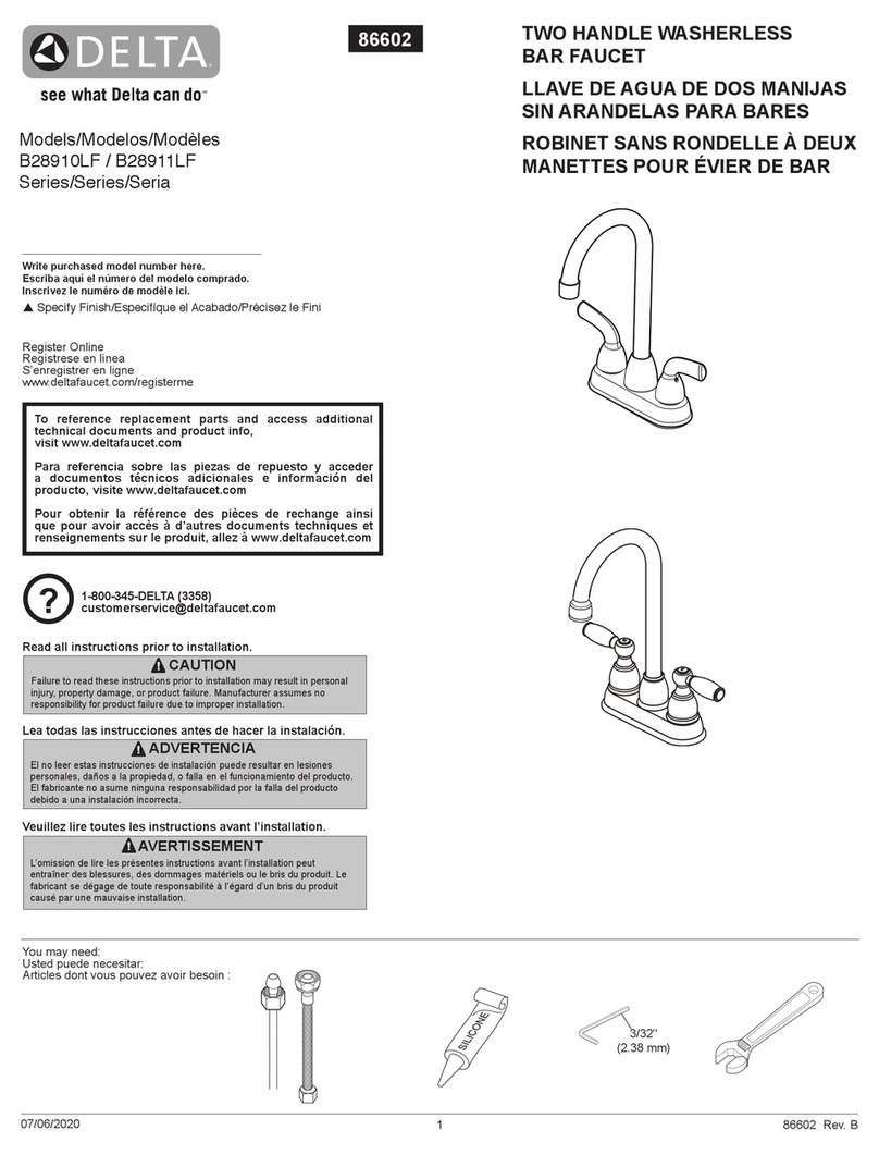 Delta B28910LF User manual