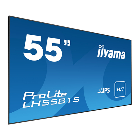 Iiyama ProLite LH5581S-B1 User manual