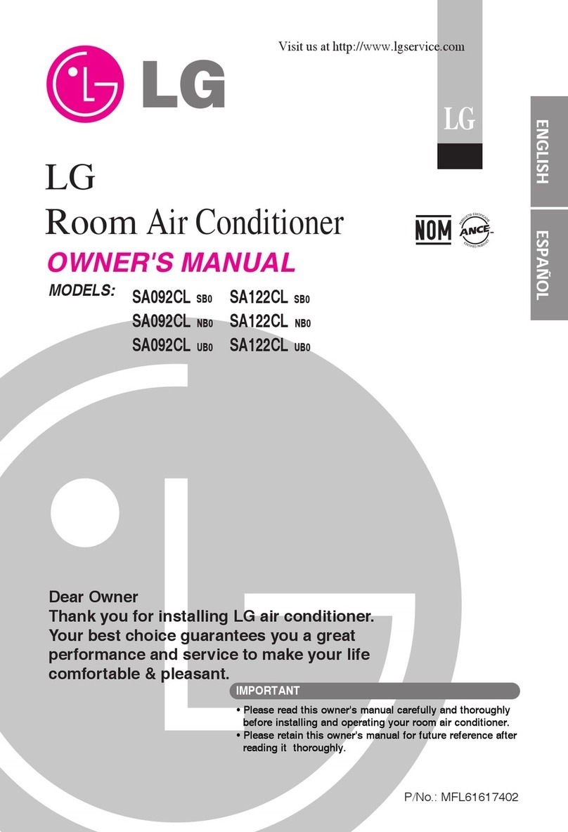 LG SA092CL SB0 User manual