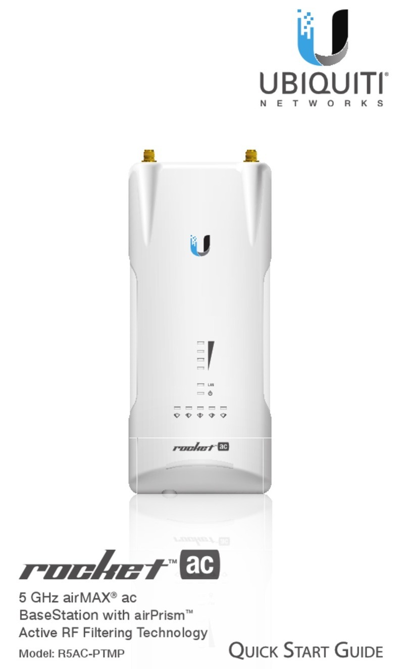Ubiquiti Rocket 5ac PtMP User manual