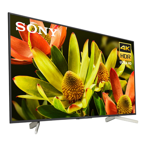 Sony Bravia XBR-70X830F reference guide