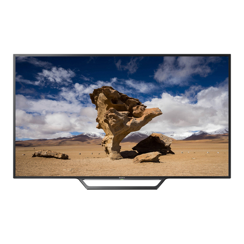 Sony BRAVIA KDL-40W650D User manual Sony BRAVIA KDL-40W650D User manual