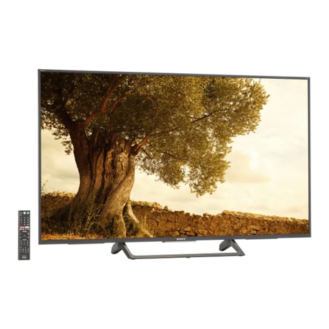 Sony Bravia XBR-55X800E User manual