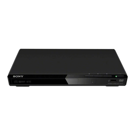 Sony DVP-SR370B User guide