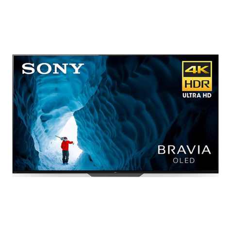 Sony BRAVIA XBR-65A8F User manual