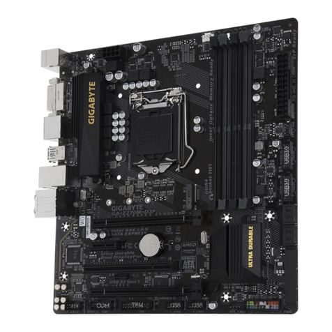Gigabyte GA-Z270M-D3P user manual