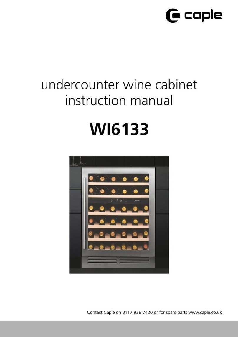 Caple WI6133 instruction manual