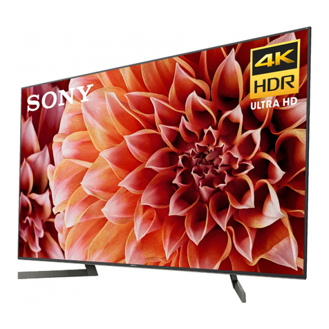 Sony Bravia XBR-65X900F User manual