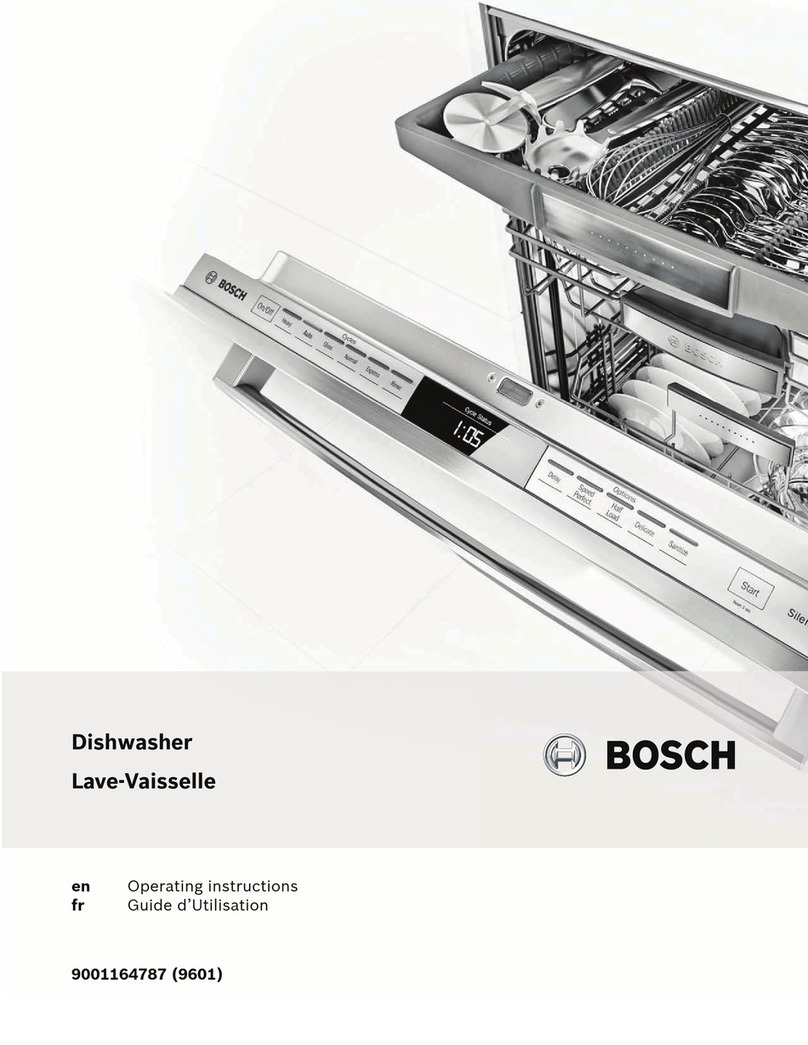 Bosch SGE53U56UC/C9 User manual