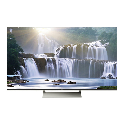 Sony BRAVIA XBR-65X930E User manual Sony BRAVIA XBR-65X930E User manual