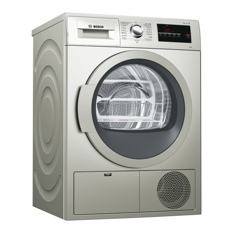 Bosch WTN8542SEG User manual