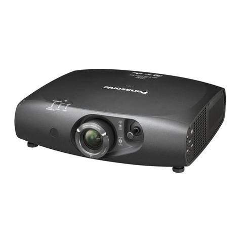 Panasonic PT-RZ470UW User manual