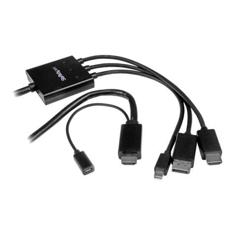 StarTech.com DPMDPHD2HD User manual