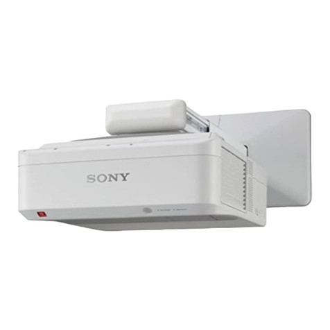 Sony VPL-SW526C User manual Sony VPL-SW526C User manual