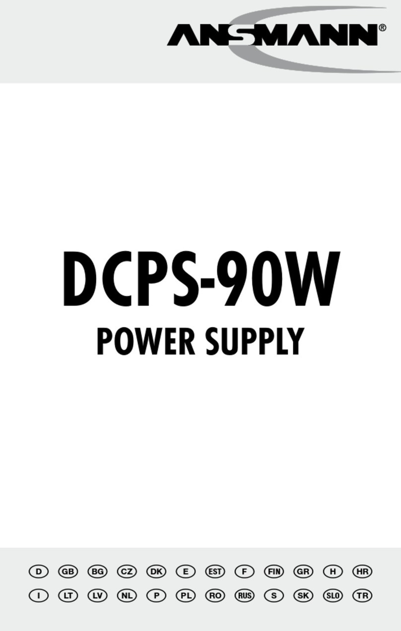 ANSMANN DCPS-90W User manual