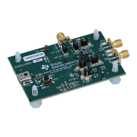Texas Instruments LMK61E2EVM User manual