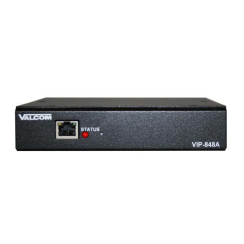 Valcom VIP-848A User manual