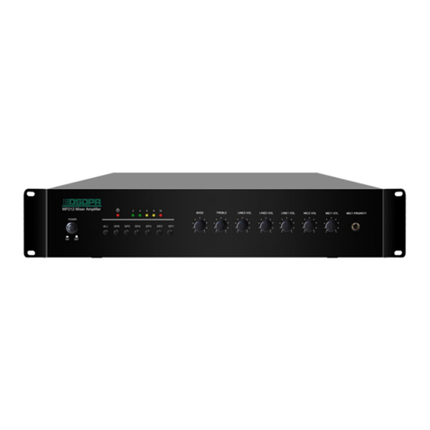 DSPPA MP260 User manual
