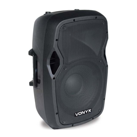 Vonyx AP1200A Hi-End Active 12 User manual Vonyx AP1200A Hi-End Active 12 User manual