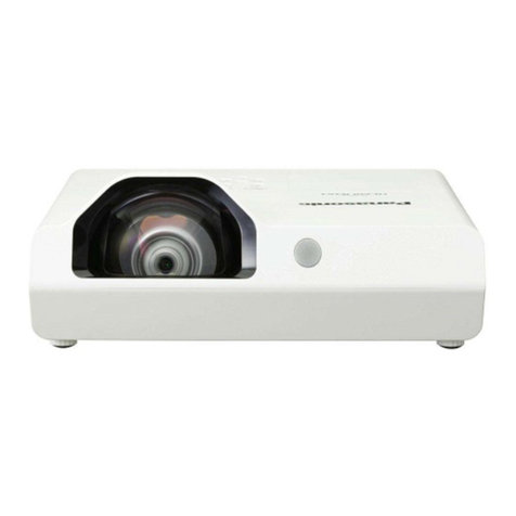 Panasonic PT-TX320 operating instructions