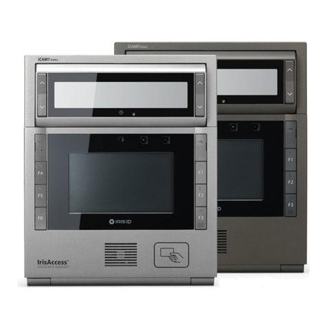 IRIS ID IrisAccess iCAM7100S Series Installation instructions