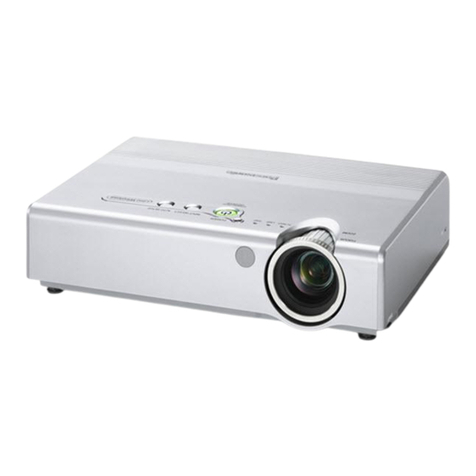 Panasonic PT-LB55 User manual