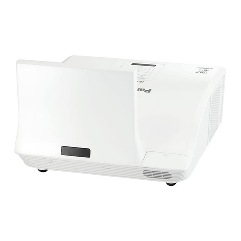 Panasonic PT-CW330E operating instructions