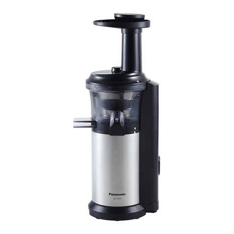 Panasonic MJ-L500SXC User manual