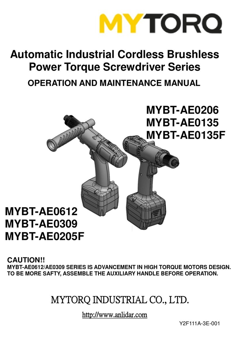 MYTORQ MYBT-AE0206 User manual MYTORQ MYBT-AE0206 User manual