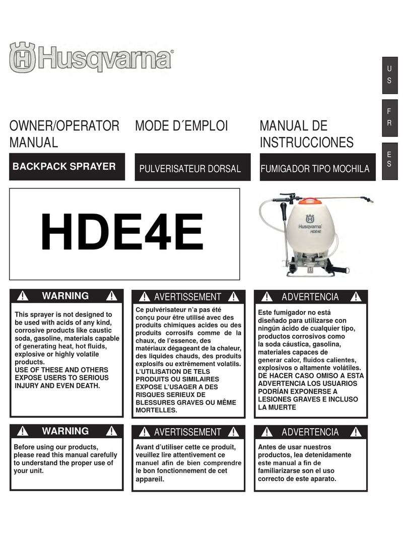 Husqvarna HDE4E Owner's/operator's manual