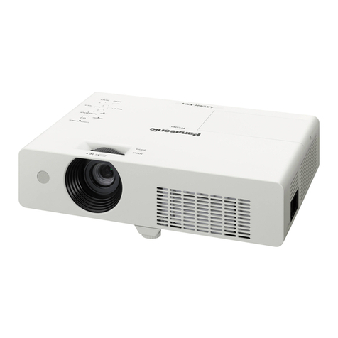 Panasonic PT-LX26HU operating instructions