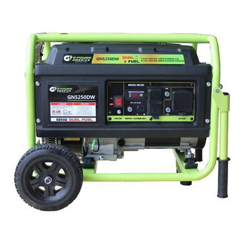 G-Power America GN5250DW User manual