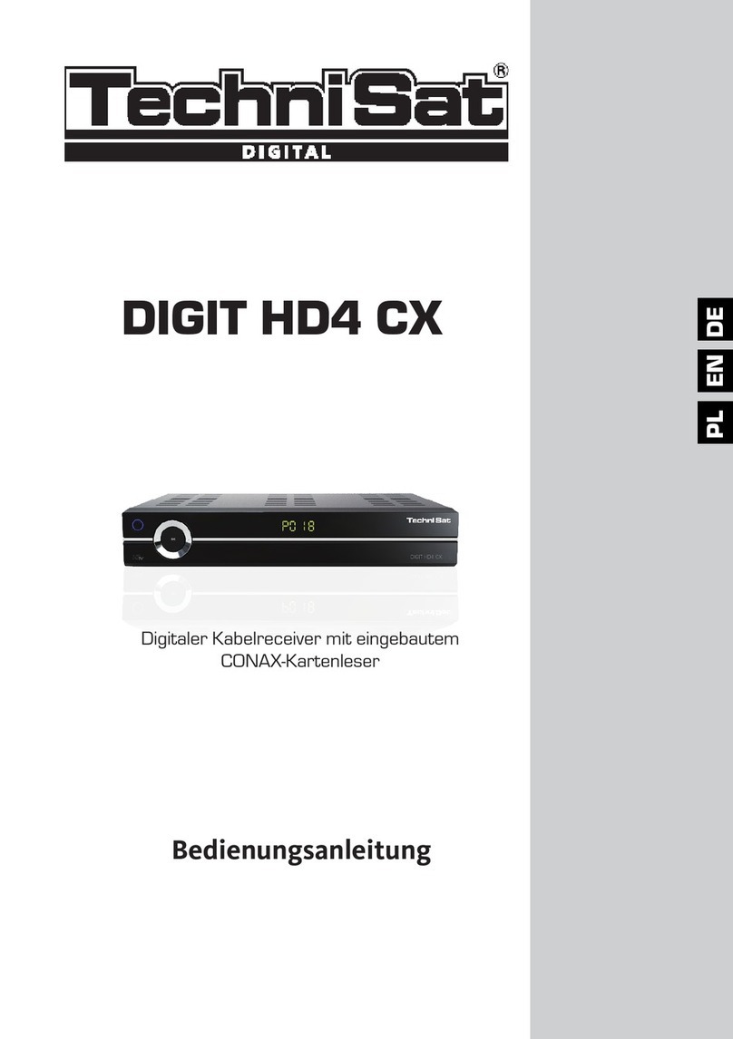 TechniSat 0010/4770 operating manual