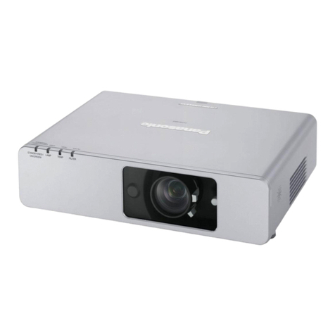 Panasonic PTFW100NTU - LCD PROJEC. WIRELESS User manual