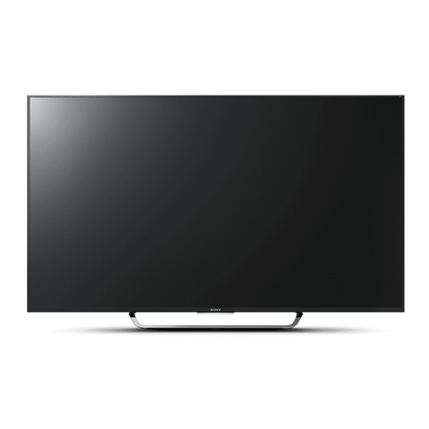 Sony BRAVIA KD-75X850 C Series User manual