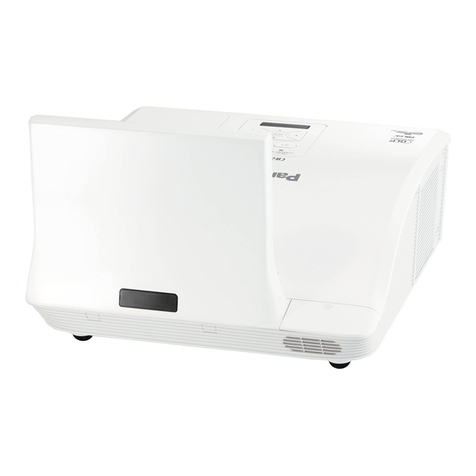Panasonic PT-CW240U User manual