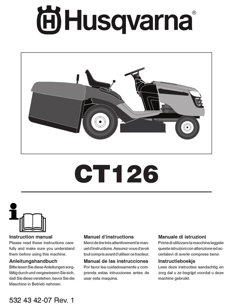 Jonsered CT126 instruction manual
