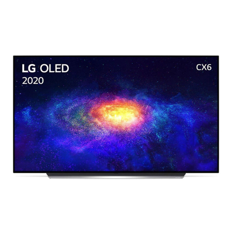 LG OLED77CX6LA User manual