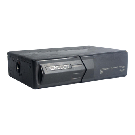 Kenwood KDC-C465 User manual Kenwood KDC-C465 User manual