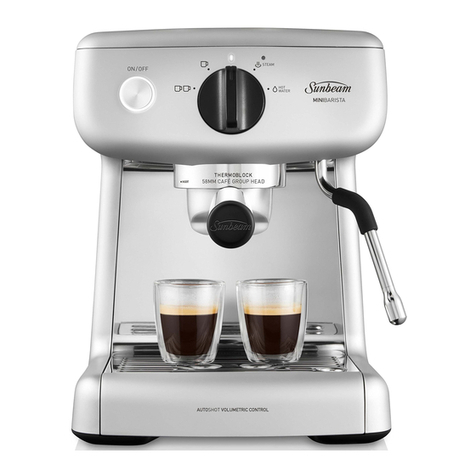 Sunbeam MINI BARISTA EM4300S user guide