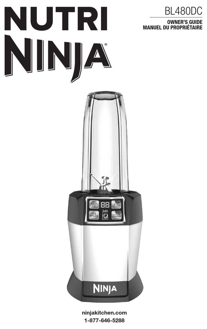 Nutri Ninja BL480DC User manual