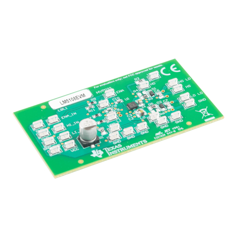 Texas Instruments LM5108EVM User manual