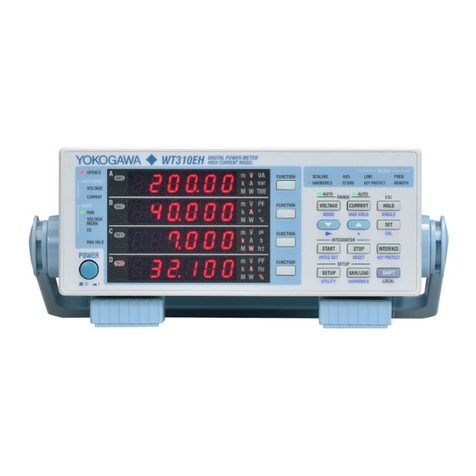 YOKOGAWA WT332E User manual