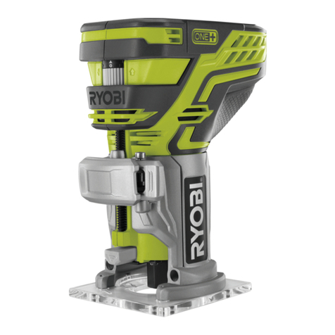 Ryobi R18TR2 User manual