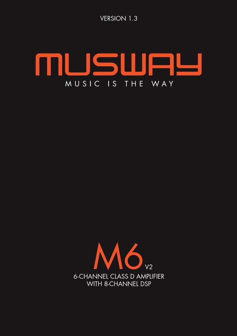 Musway M6v3 manual